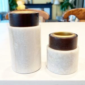 Marble Candle holders